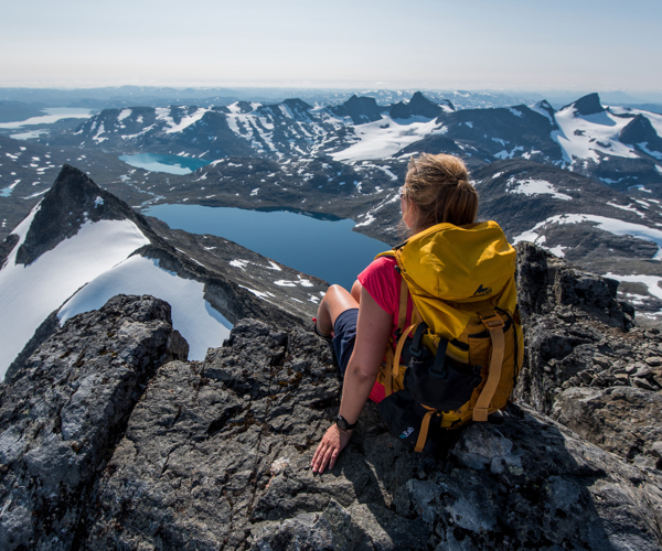 On Top Of Peak Uranostind In Jotunheimen