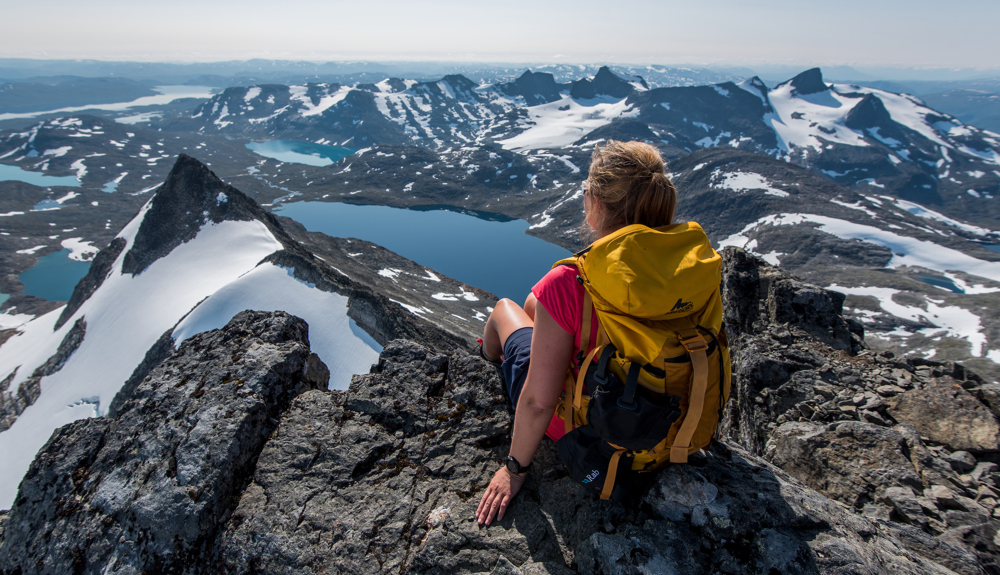 On Top Of Peak Uranostind In Jotunheimen