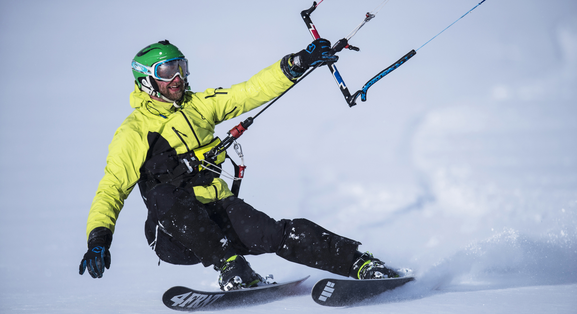 Kiting på Filefjell