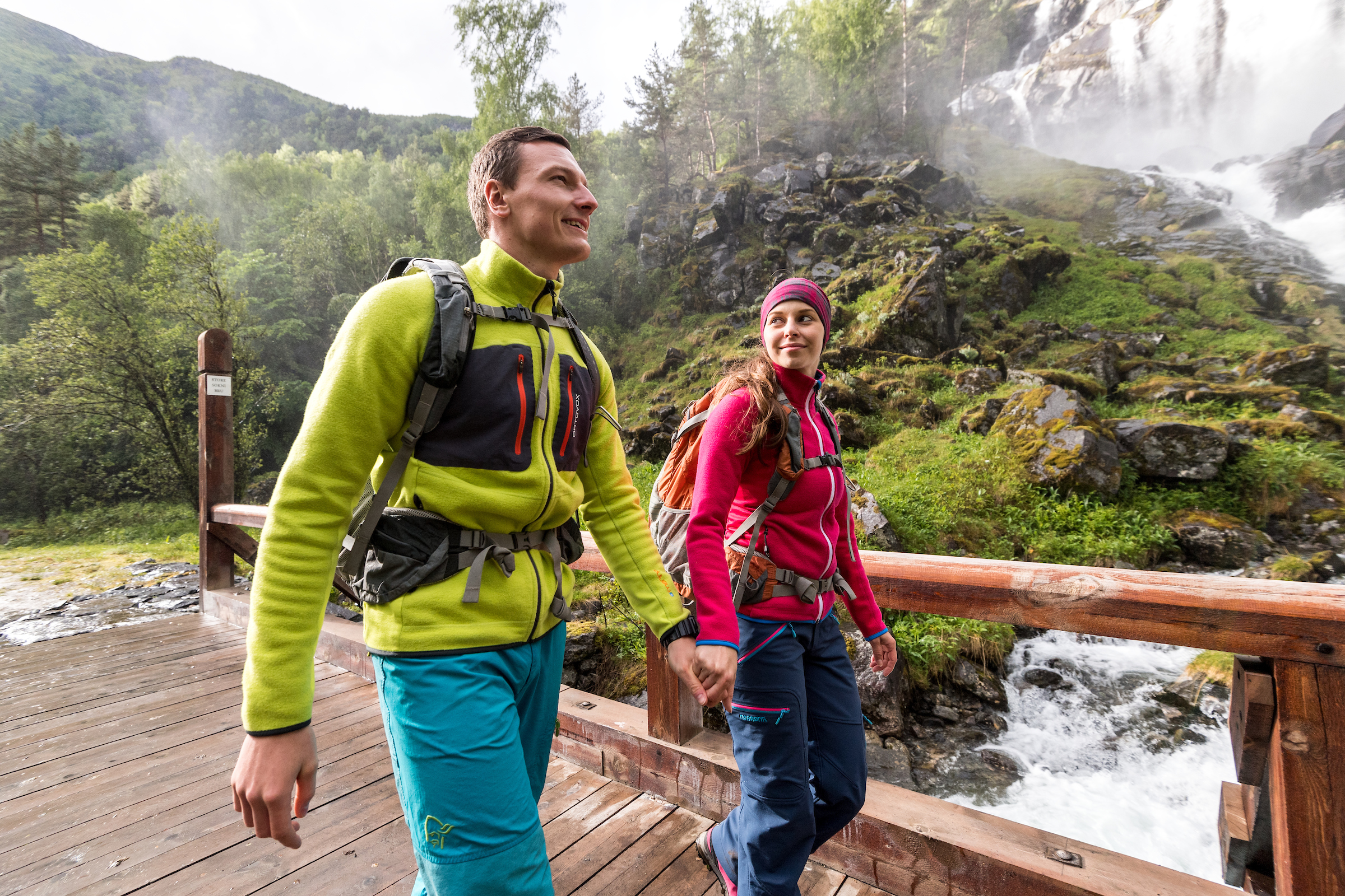 Kongevegen, Sokna Bridge, Galdane. Foto By Yngve Ask